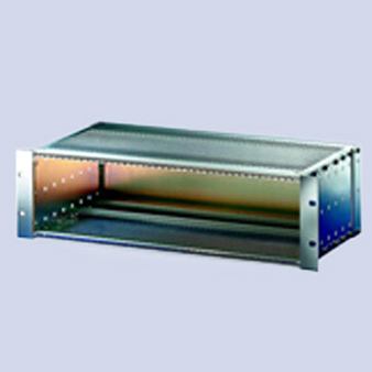 19 inch subrack europacPRO, shielded, heavy, up to 15kg backplane mounting